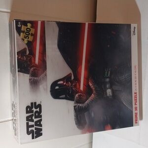 Disney Star Wars Darth Vador Prime 3D 500 Piece Jigsaw Puzzle NEW